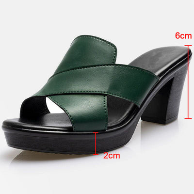 Ariane | Slip-On Orthopedic Block Heels