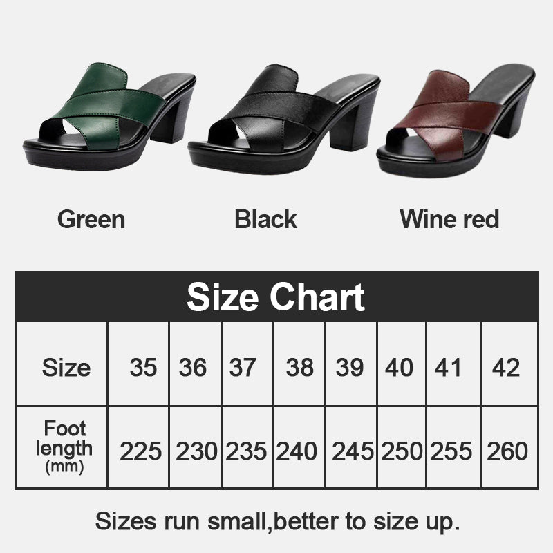 Ariane | Slip-On Orthopedic Block Heels