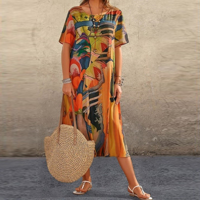 Arielle | Comfortable Floral Dress