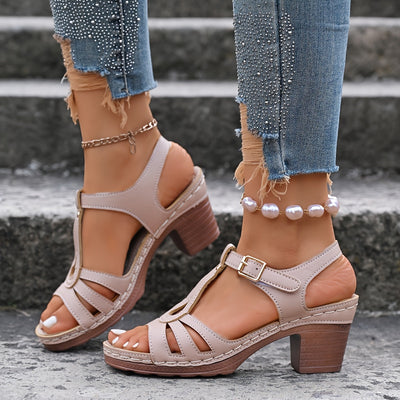 Evelyn™ Vintage Block Sandals