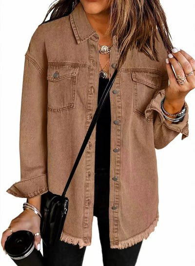 Maya™ - Classic Everyday Denim Jacket