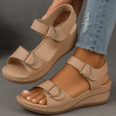 Amber™ orthopedic sandals with wedge heel