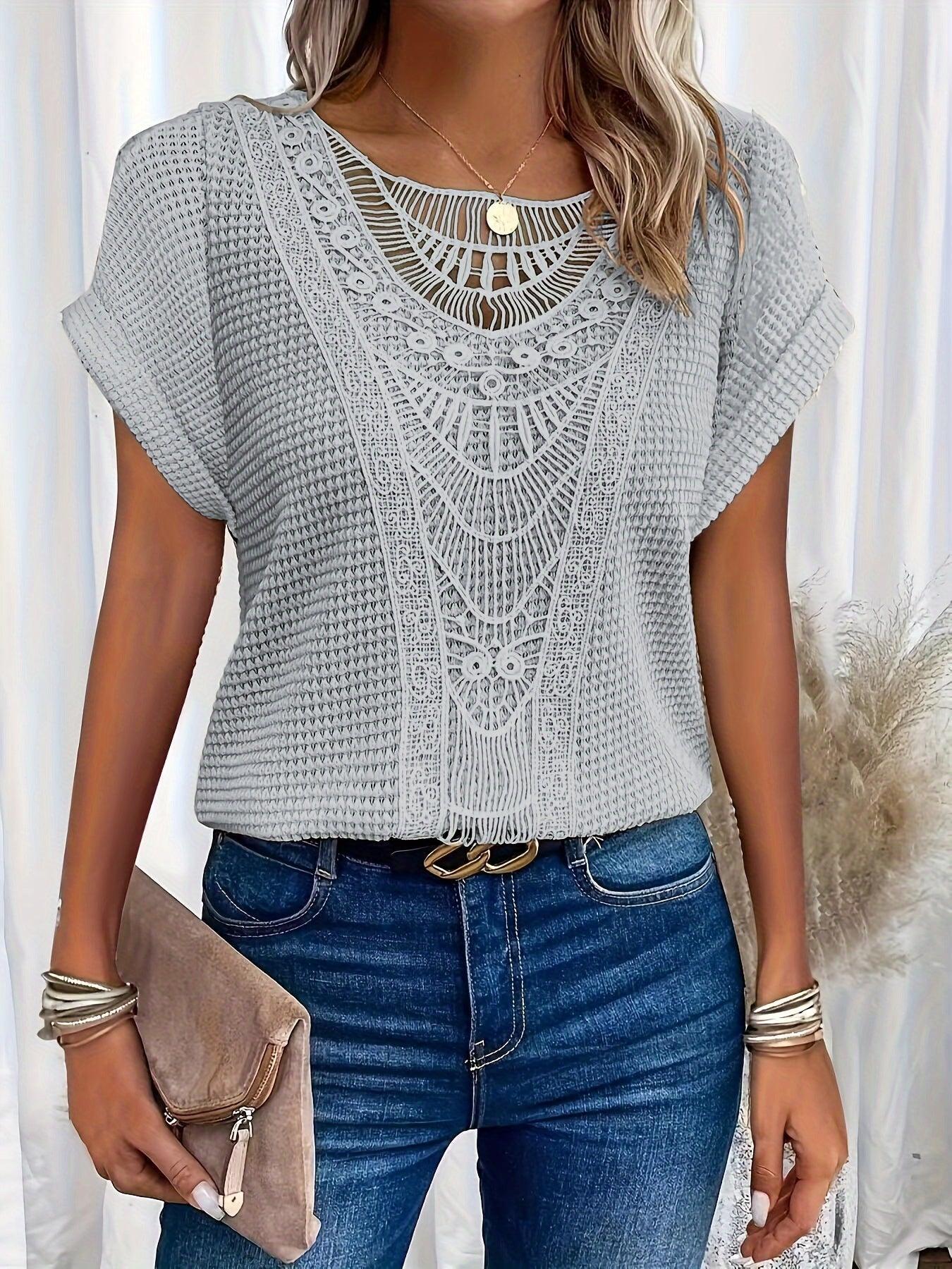 Elyse - Stunning Knit Top