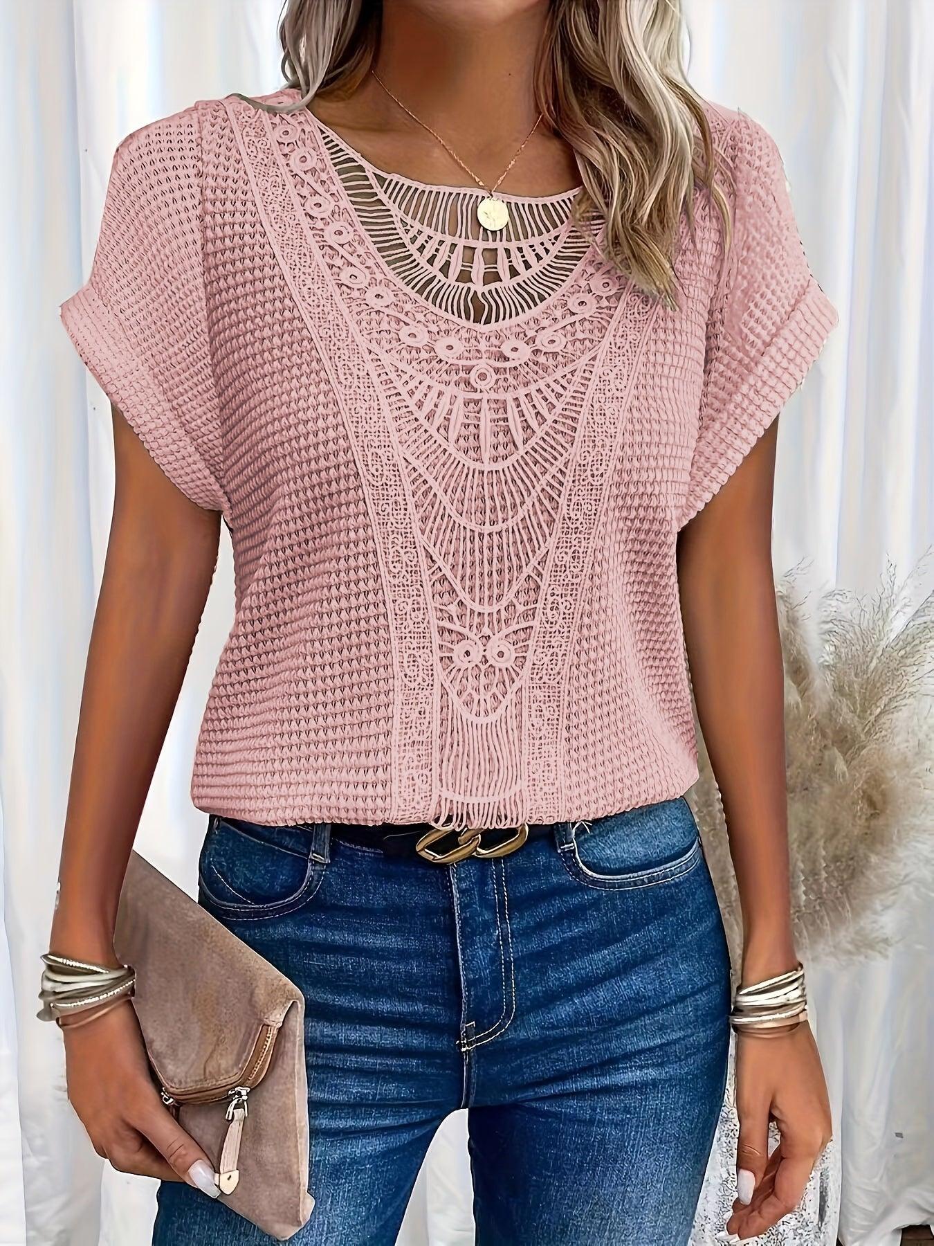 Elyse - Stunning Knit Top
