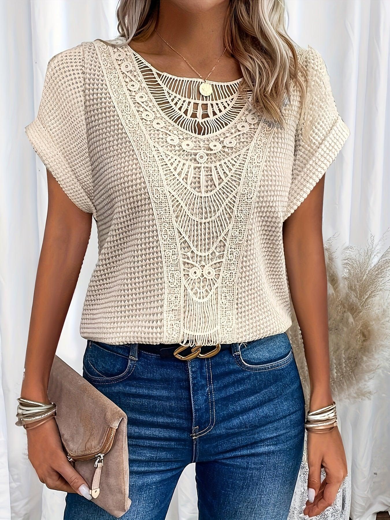 Elyse - Stunning Knit Top