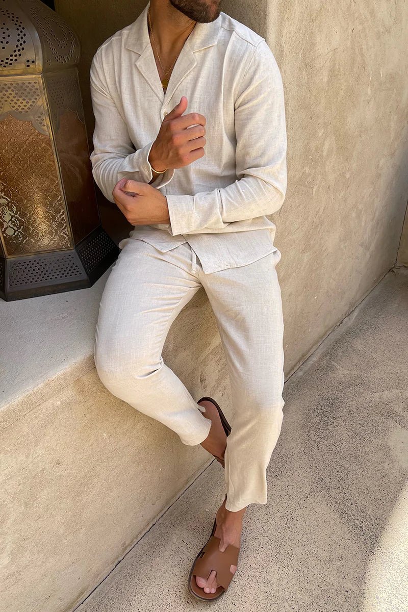Evaro | Men's linen set
