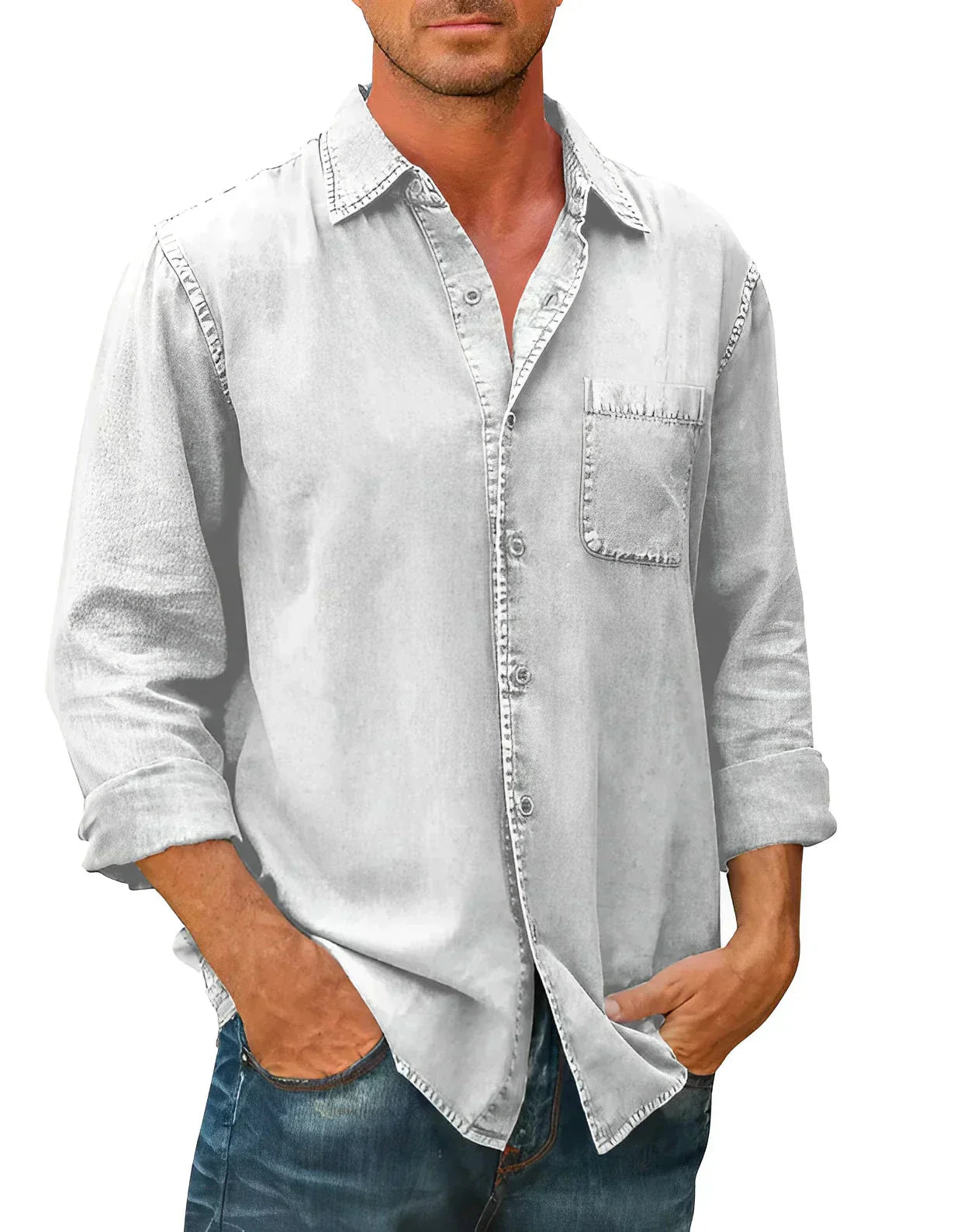 James | Casual Long-Sleeve Shirt