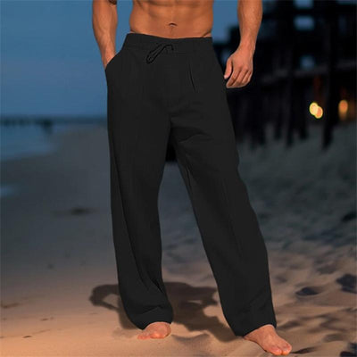 Jeremy - Plain Linen Pantsy