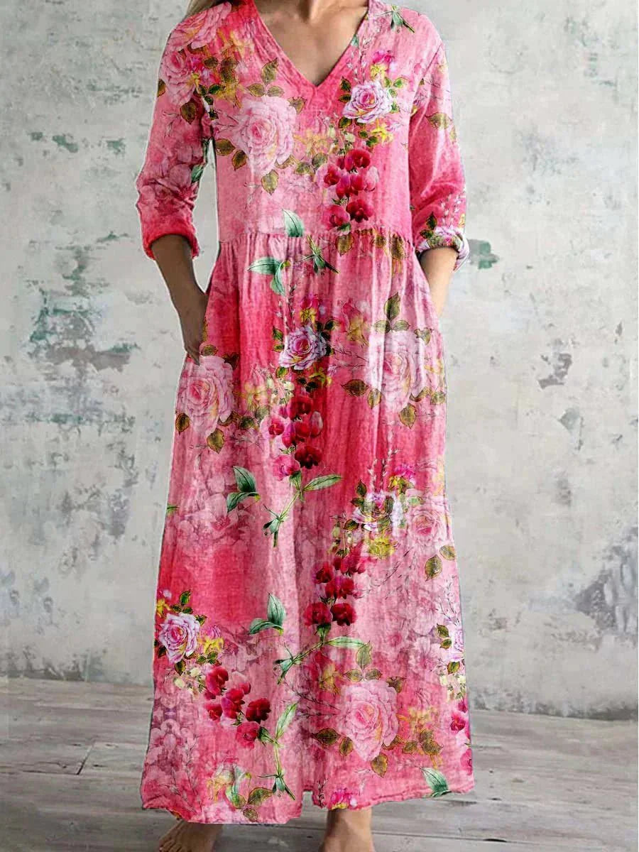 Camille™ - Floral Maxi Dress